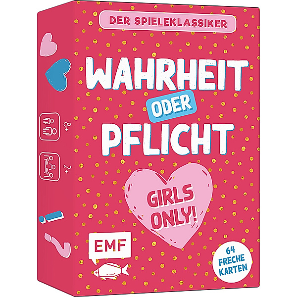 EDITION,MICHAEL FISCHER Kartenspiel: Wahrheit oder Pflicht - Girls Only!