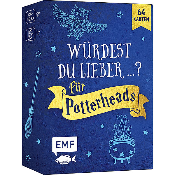EDITION,MICHAEL FISCHER Kartenspiel: Würdest du lieber ...? Das Fragespiel für Potterheads