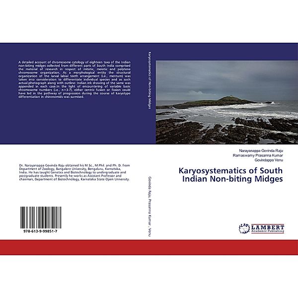 Karyosystematics of South Indian Non-biting Midges, Narayanappa Govinda Raju, Ramaswamy Prasanna Kumar, Govindappa Venu