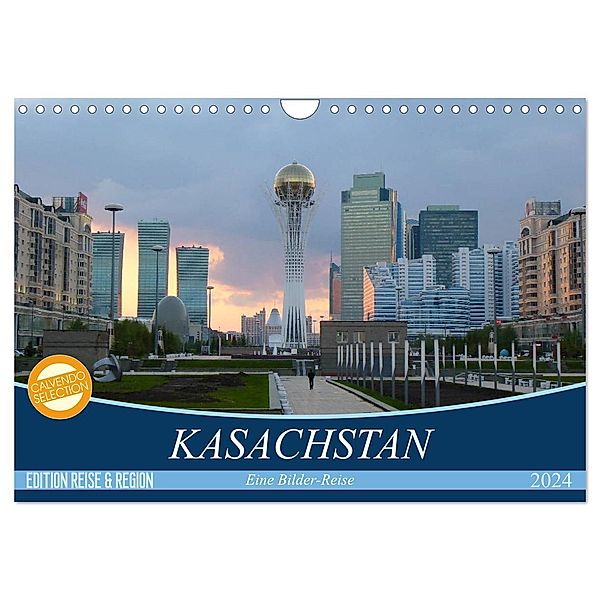 Kasachstan - Eine Bilder-Reise (Wandkalender 2024 DIN A4 quer), CALVENDO Monatskalender, Sebastian Heinrich