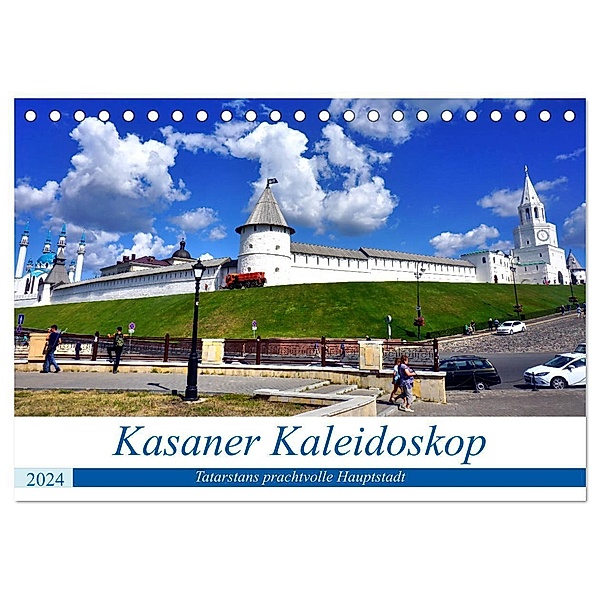 Kasaner Kaleidoskop - Tatarstans prachtvolle Hauptstadt (Tischkalender 2024 DIN A5 quer), CALVENDO Monatskalender, Henning von Löwis of Menar