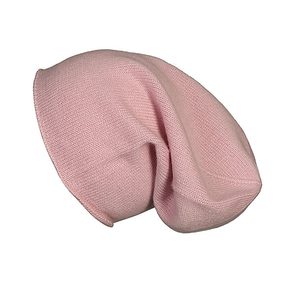 GINGER and RUBY Kaschmir-Beanie BASIC in rosa