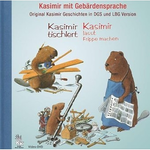 Kasimir mit Gebärdensprache, 1 DVD