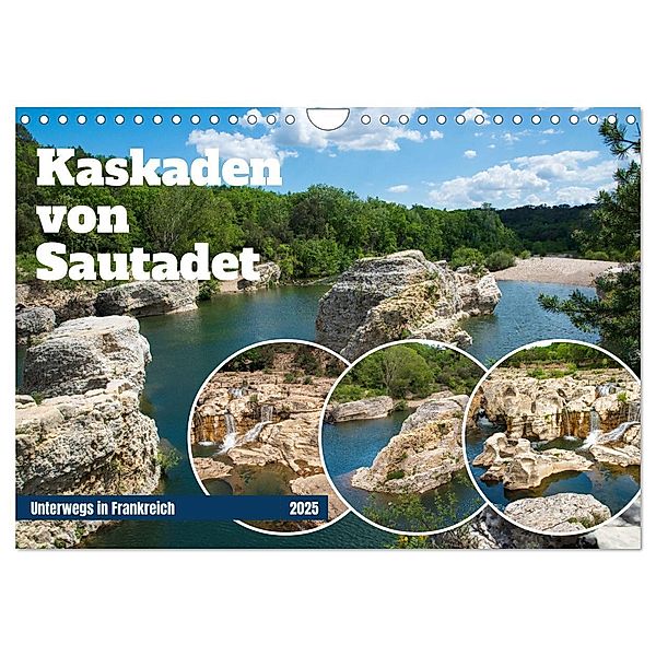 Kaskaden von Sautadet (Wandkalender 2025 DIN A4 quer), CALVENDO Monatskalender, Calvendo, Astrid Ziemer
