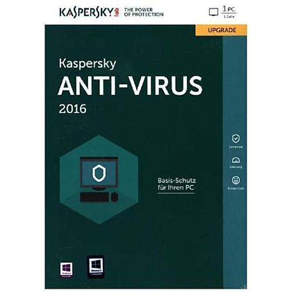 Kaspersky Anti-Virus 2016 Upgrade