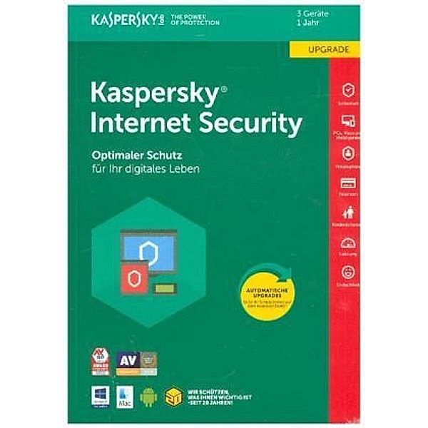 Kaspersky Internet Security 3 Geräte Upgrade