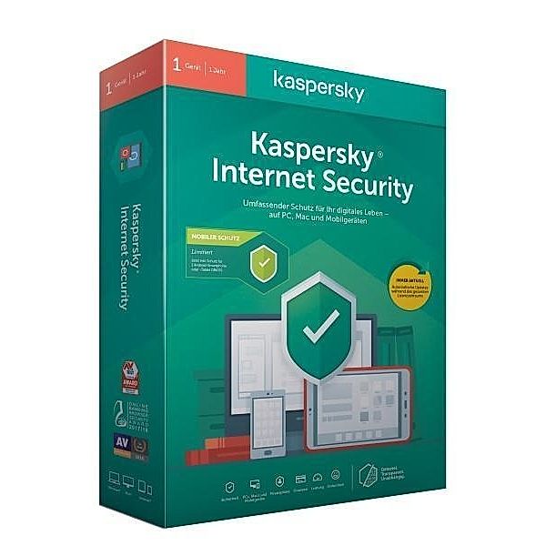 Kaspersky Internet Security + Android Sec., 1 Code in a Box