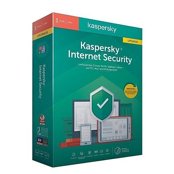 Kaspersky Internet Security Upgrade, 1 Code in a Box