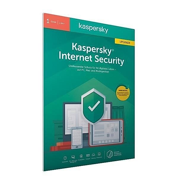 Kaspersky Internet Security Upgrade (FFP), 1 Code in a Box