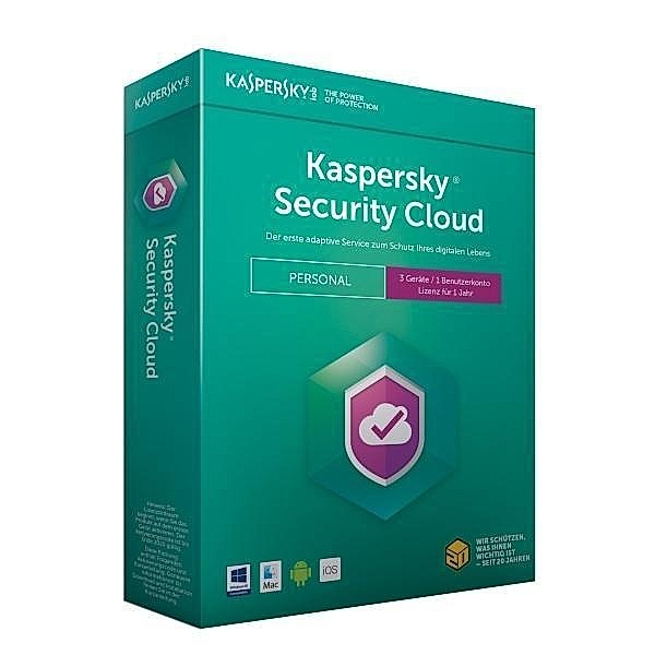 Kaspersky Security Cloud Personal Edition 3 Geräte