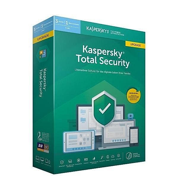 Kaspersky Total Security Upgrade (Code In A Box)