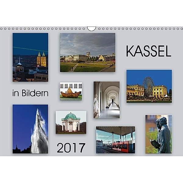 Kassel in Bildern (Wandkalender 2017 DIN A3 quer), Martina Heumann-Bayer