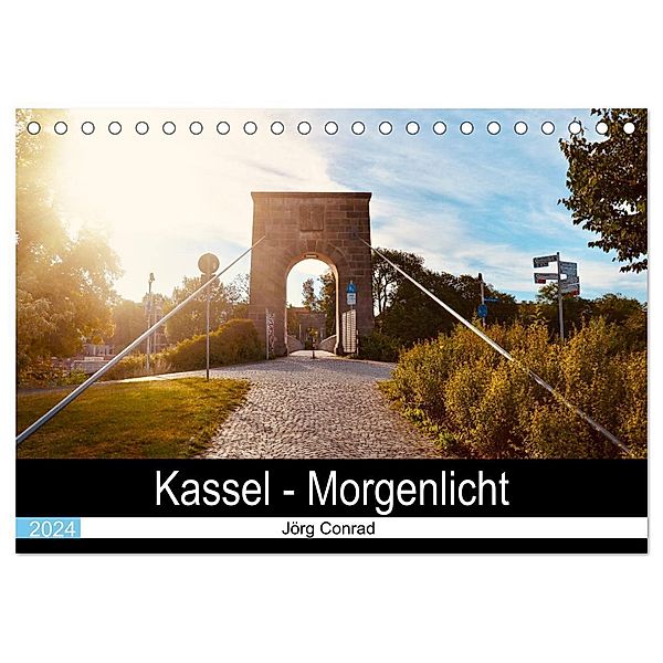 Kassel - Morgenlicht (Tischkalender 2024 DIN A5 quer), CALVENDO Monatskalender, Jörg Conrad