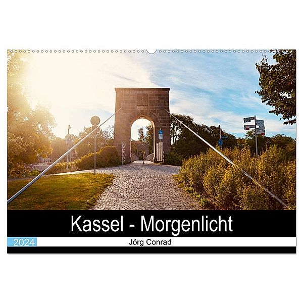 Kassel - Morgenlicht (Wandkalender 2024 DIN A2 quer), CALVENDO Monatskalender, Jörg Conrad