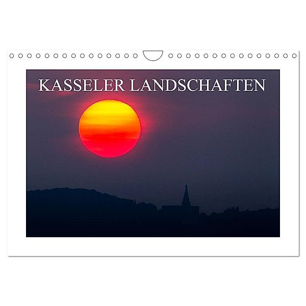 Kasseler Landschaften (Wandkalender 2024 DIN A4 quer), CALVENDO Monatskalender, Stephan Rech Naturfotografie