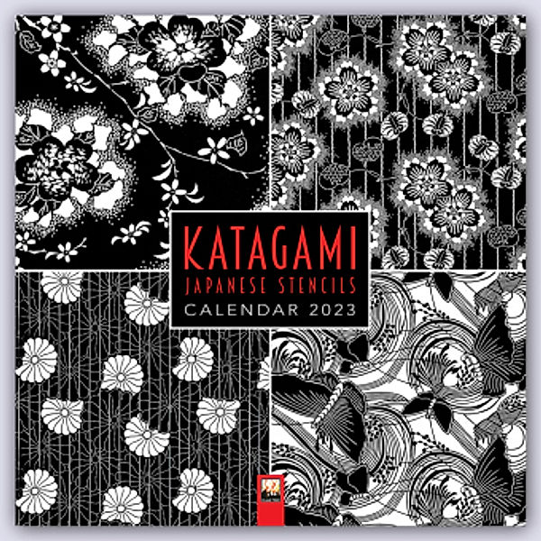 Katagami - Japanische Malerschablonen 2023, Flame Tree Publishing