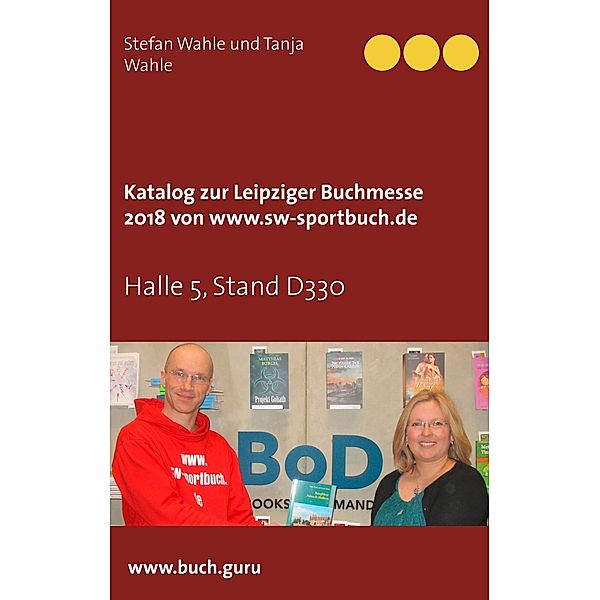 Katalog zur Leipziger  Buchmesse 2018  von  www.sw-sportbuch.de, Stefan Wahle, Tanja Wahle