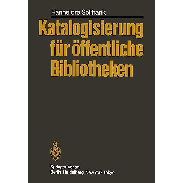 Katalogisierung für öffentliche Bibliotheken, H. Sollfrank