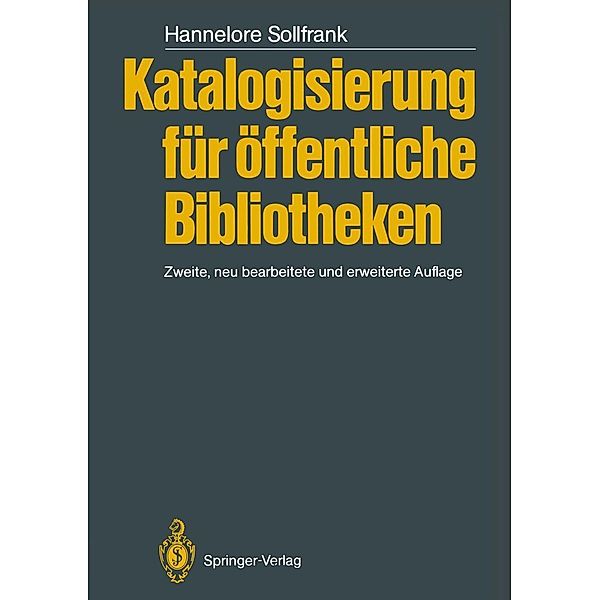 Katalogisierung für Öffentliche Bibliotheken, Hannelore Sollfrank