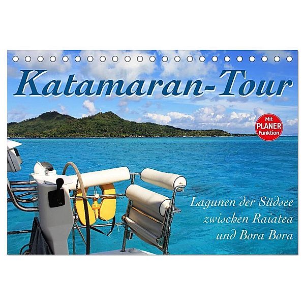 Katamaran-Tour (Tischkalender 2025 DIN A5 quer), CALVENDO Monatskalender, Calvendo, Jana Thiem-Eberitsch