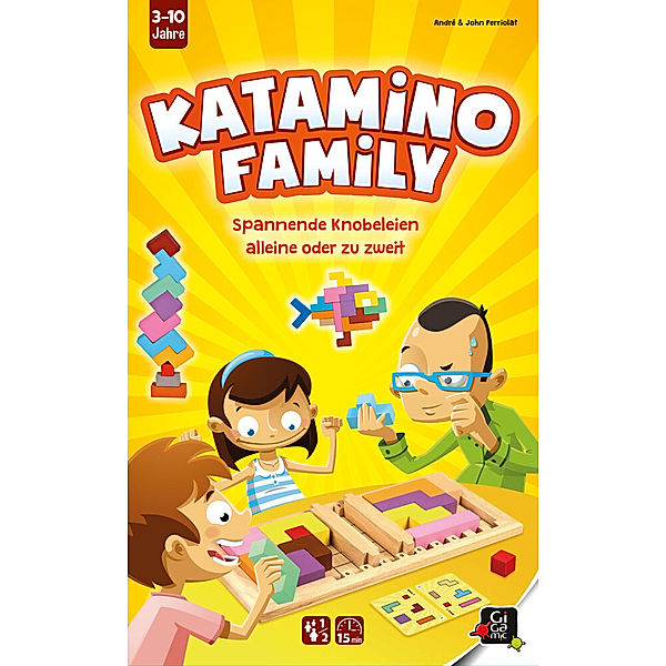 Gigamic, Asmodee Katamino Family, André Perriolat, Johnathan Perriolat
