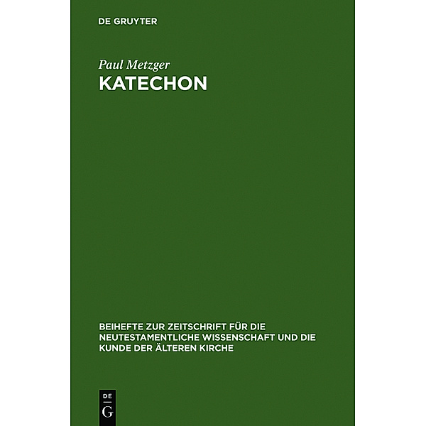 Katechon, Paul Metzger