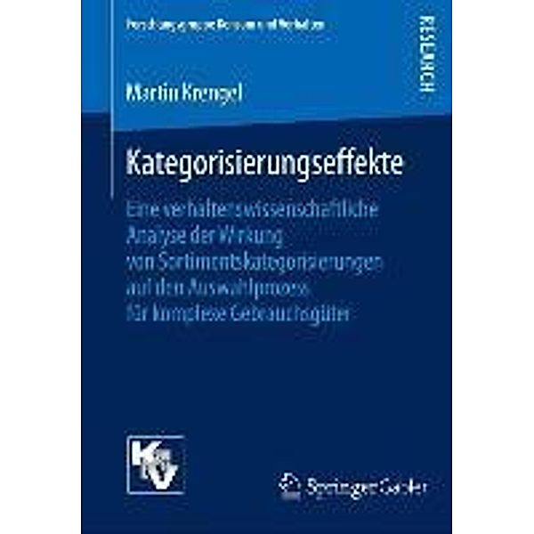 Kategorisierungseffekte / Forschungsgruppe Konsum und Verhalten, Martin Krengel