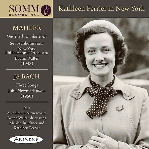 Kathleen Ferrier In New York, Kathleen Ferrier, Svanholm, Walter, New York Po