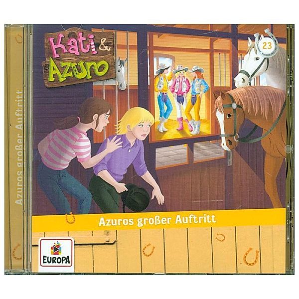 Kati & Azuro - Azuros großer Auftritt,1 Audio-CD, Anna Benzing