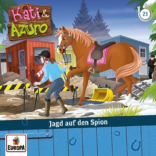 Kati & Azuro - Jagd auf den Spion.Tl.21,1 Audio-CD, Kati & Azuro