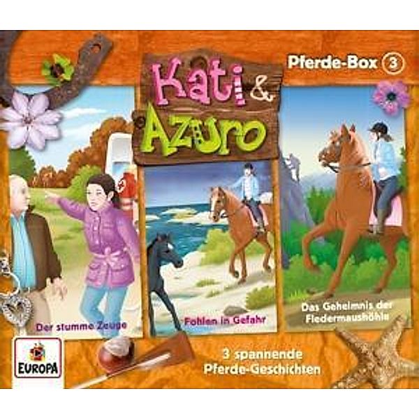 Kati & Azuro - Pferde-Box 3 (3 CDs, Folgen 7, 8, 9), Enid Blyton