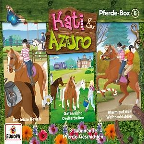 Kati & Azuro - Pferde-Box, 3 Audio-CDs, Kati & Azuro
