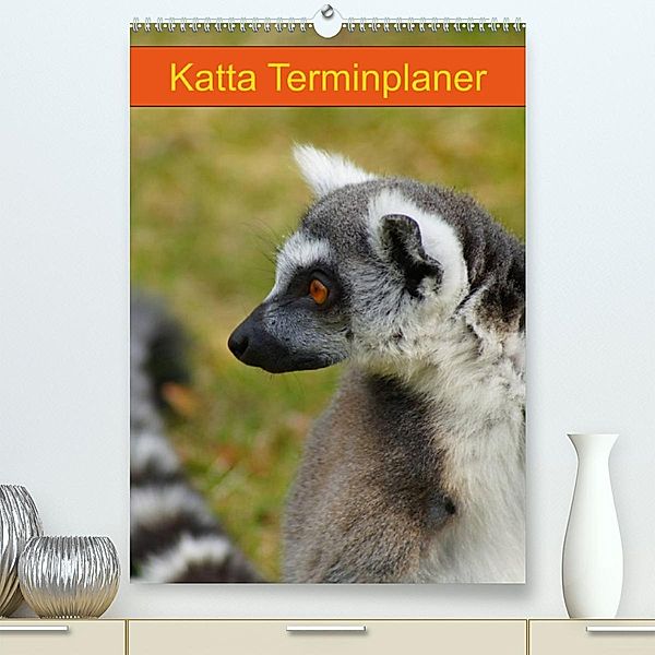 Katta Terminplaner (Premium, hochwertiger DIN A2 Wandkalender 2023, Kunstdruck in Hochglanz), Kattobello