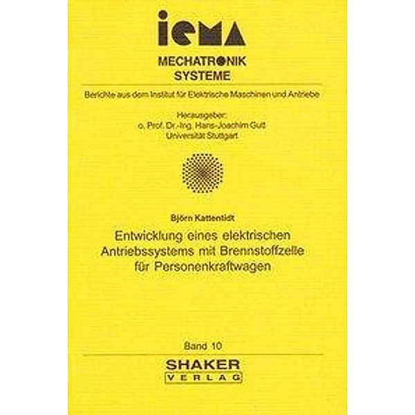 Kattentidt, B: Entwicklung eines elektrischen Antriebssystem, Björn Kattentidt