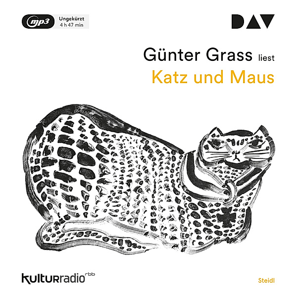 Katz und Maus,1 Audio-CD, 1 MP3, Günter Grass