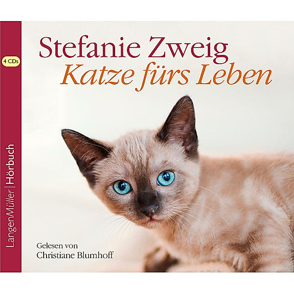 Katze fürs Leben, 4 Audio-CDs, Stefanie Zweig