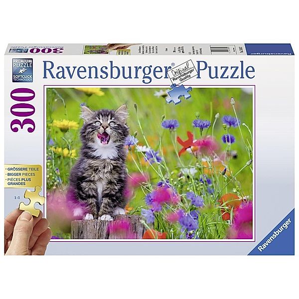 Katze im Blumenmeer Gold Edition, Puzzle