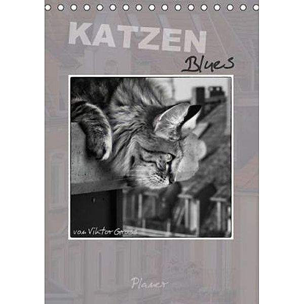 Katzen Blues / Planer (Tischkalender 2015 DIN A5 hoch), Viktor Gross