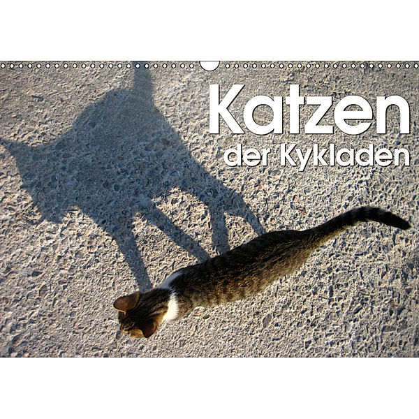 Katzen der Kykladen (Wandkalender 2019 DIN A3 quer), Silvia Kraemer