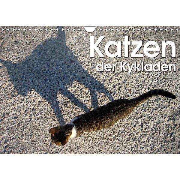 Katzen der Kykladen (Wandkalender 2023 DIN A4 quer), Silvia Kraemer