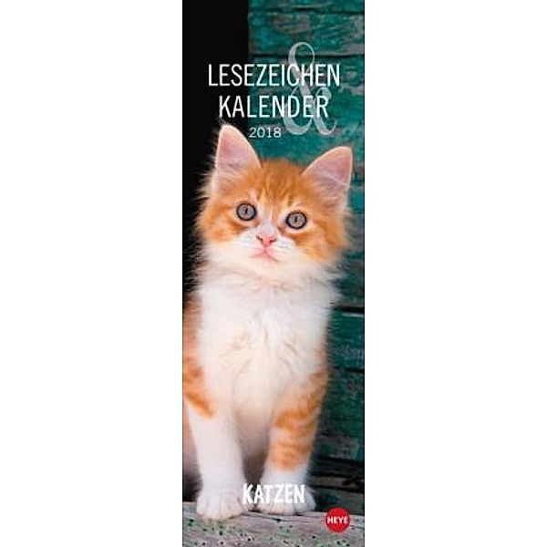 Katzen Lesezeichen & Kalender 2018