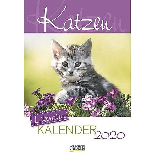 Katzen Literaturkalender 2020