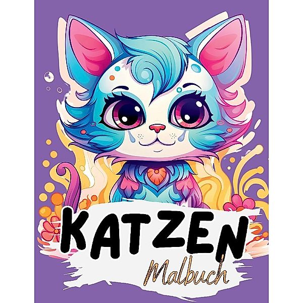 Katzen Malbuch, Lucy´s Tier Malbücher