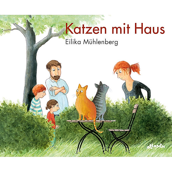 Katzen mit Haus, Eilika Mühlenberg