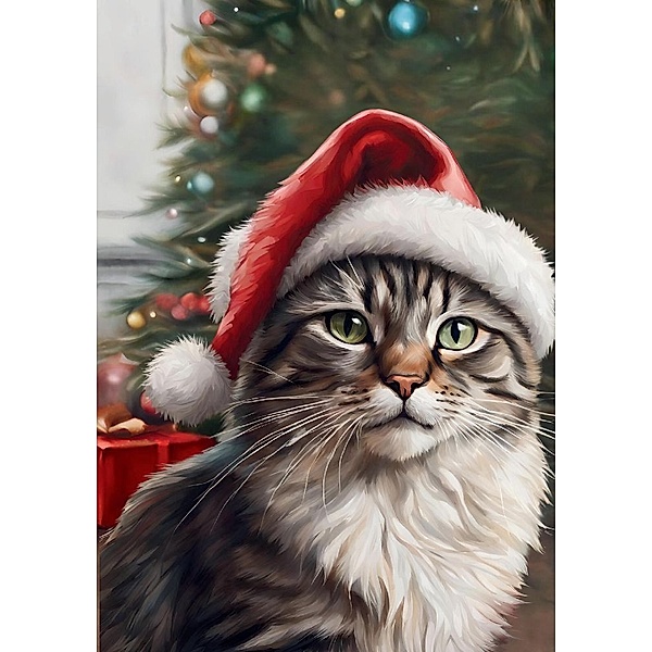 Katzen Notizheft Weihnachten Süßes Katze Notizbuch mit 55 Motivationssprüchen Leben und Katzenliebe Geschenkidee für Katzenliebhaber, Frauen, Teenager, Kinder zum Weihnachten, Wichtelgeschenk, Kenya Kooper