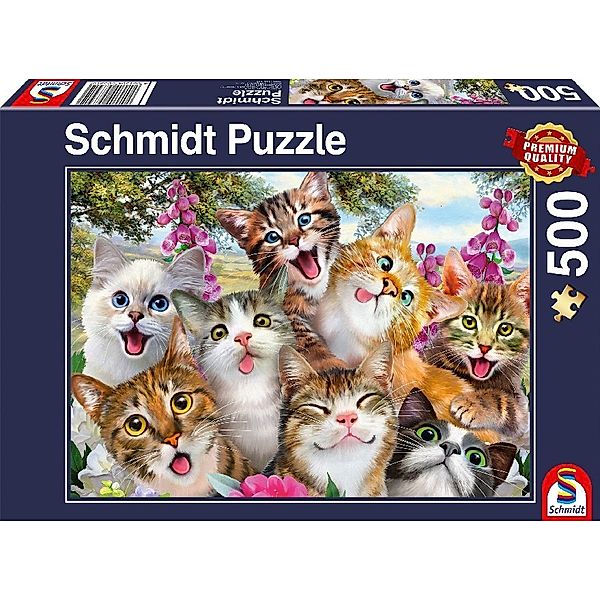 SCHMIDT SPIELE Katzen-Selfie (Puzzle)