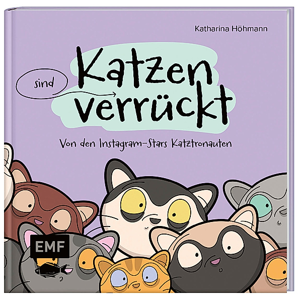 Katzen (sind) verrückt - 40 Gründe, warum deine Katze nicht von dieser Welt ist, Katharina Höhmann