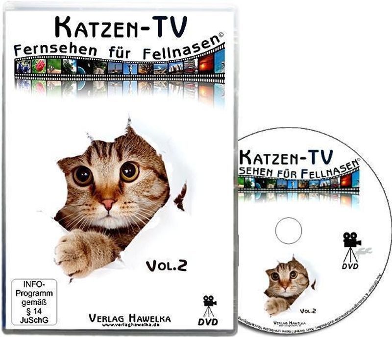 Katzen-TV - Fernsehen für Fellnasen, 1 DVD-Video Film | Weltbild.de