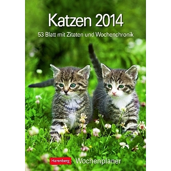 Katzen, Wochenplaner 2014