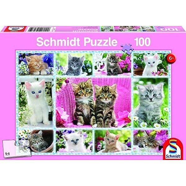 SCHMIDT SPIELE Katzenbabies (Kinderpuzzle)